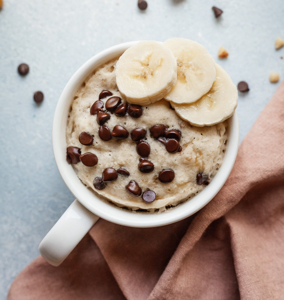 Healthy Banana Mug Cake – Fodbods-au