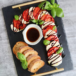 Candy Cane Caprese Board