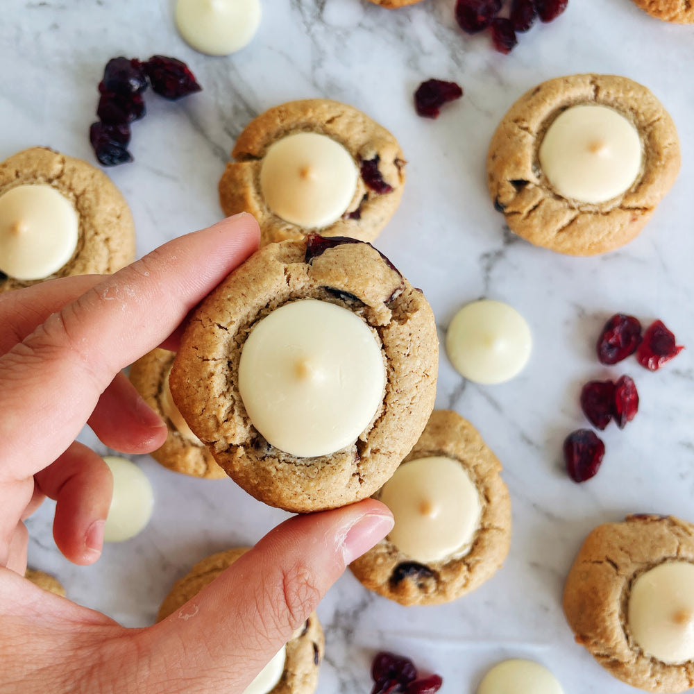 Cranberry Tahini Cookies