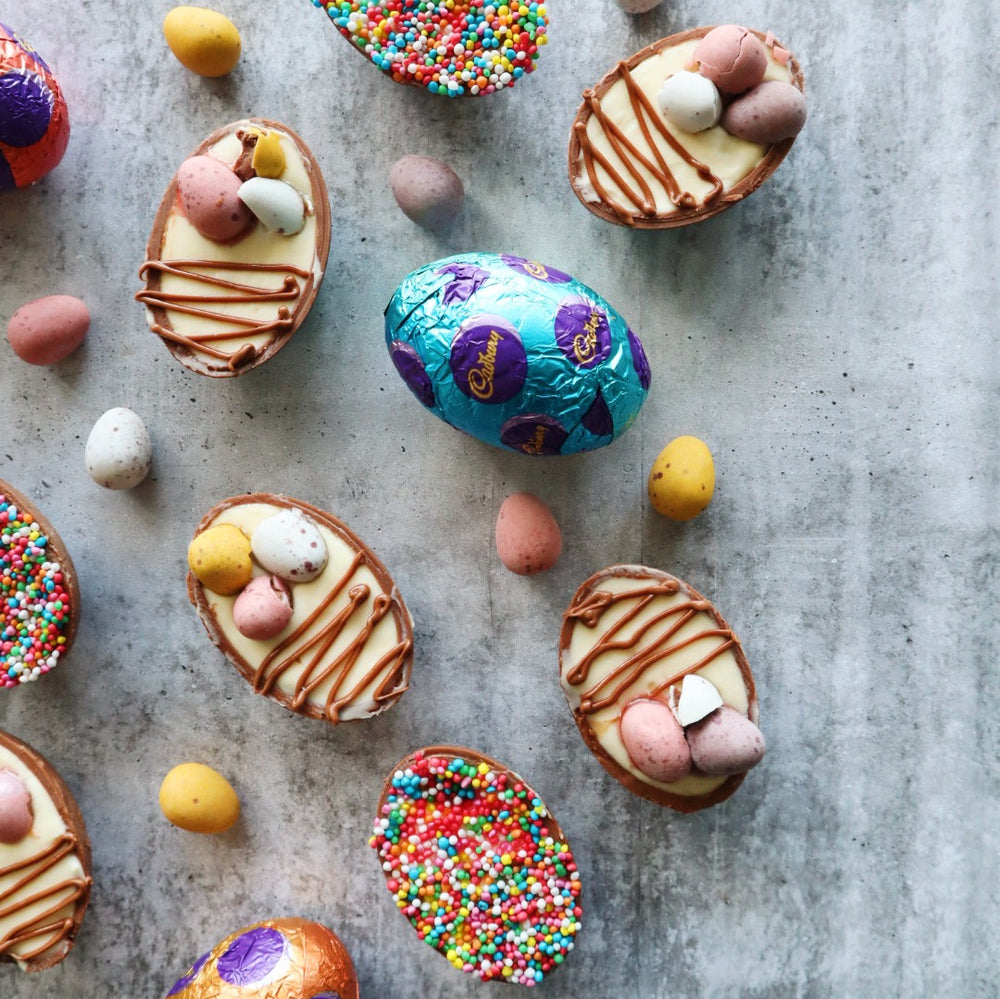 Easter Egg Cheesecakes