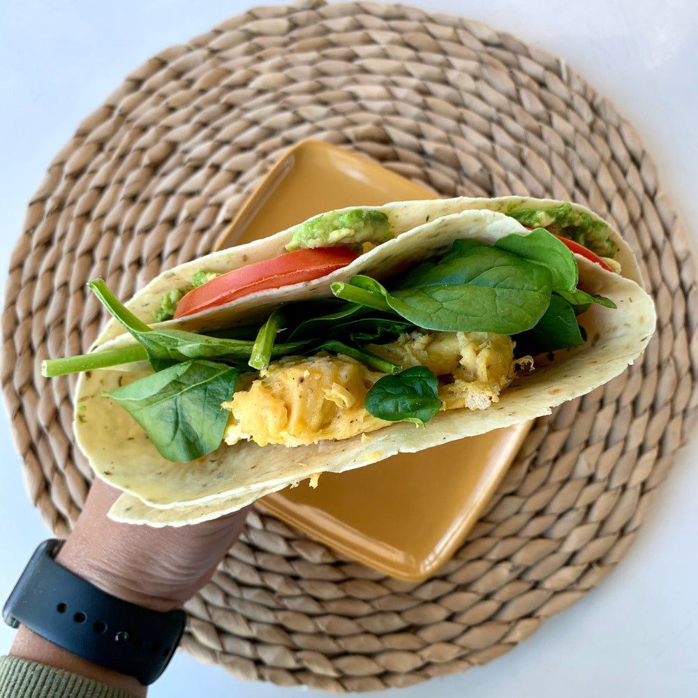 Low FODMAP Brekky Quesadilla