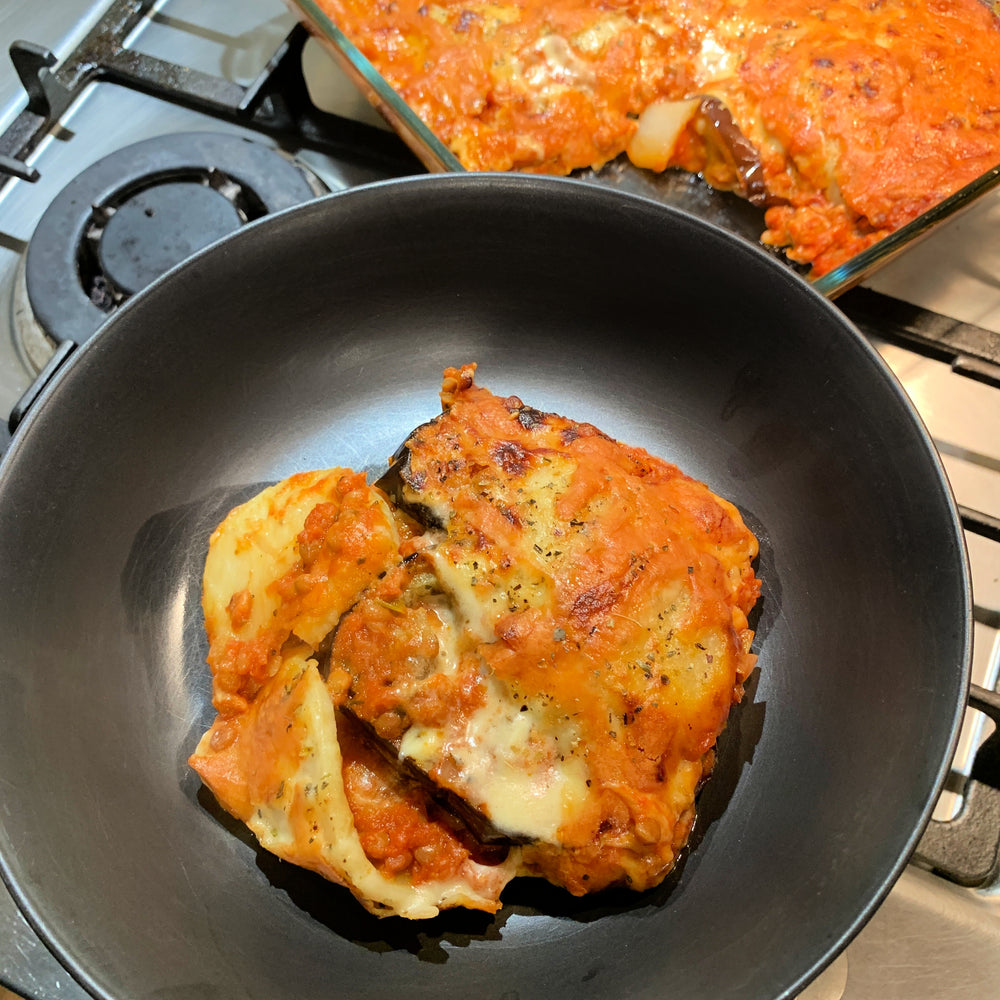 Low FODMAP Roast Veg Lasagne