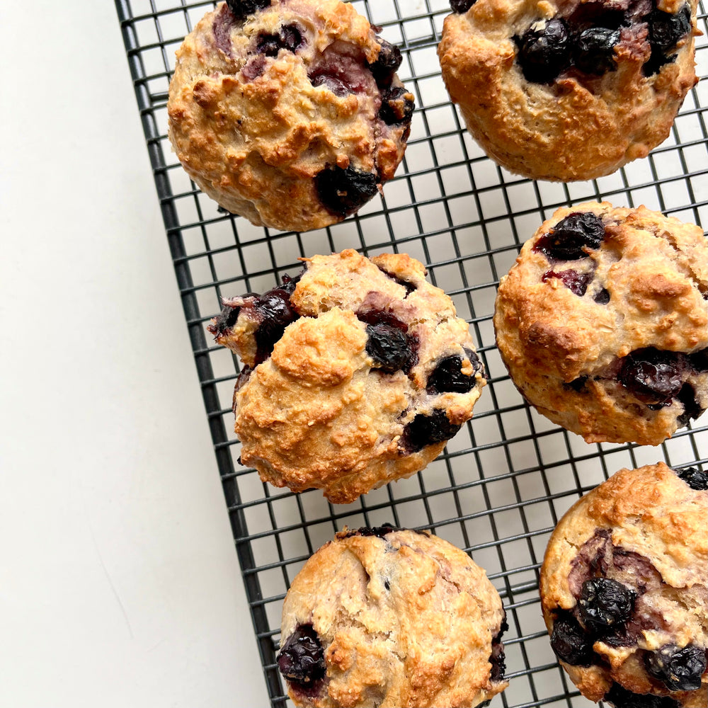 Zesty Blueberry Muffins