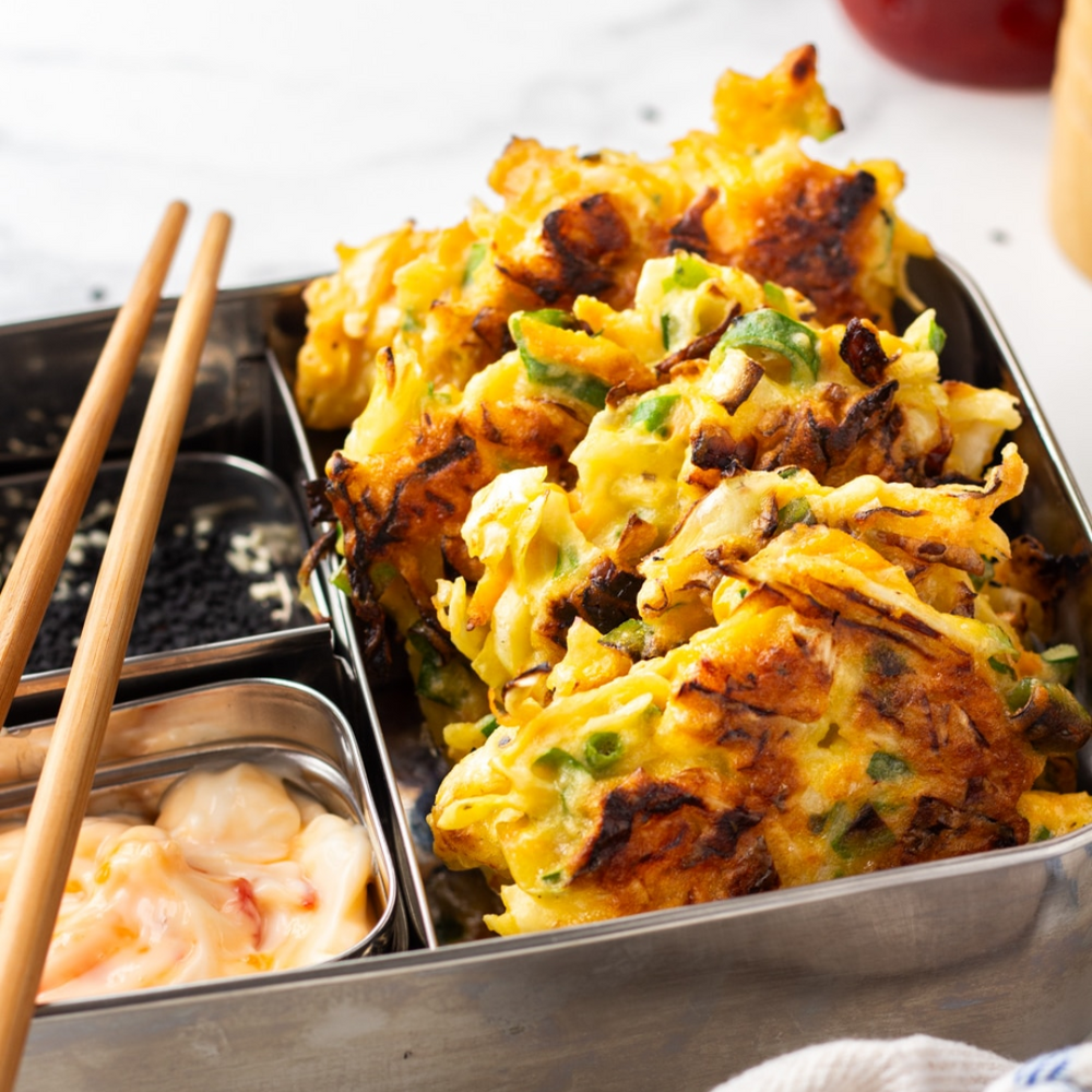 Japanese Cabbage Pancakes