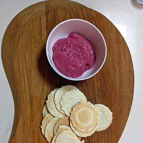 fodbods low fodmap beetroot feta dip