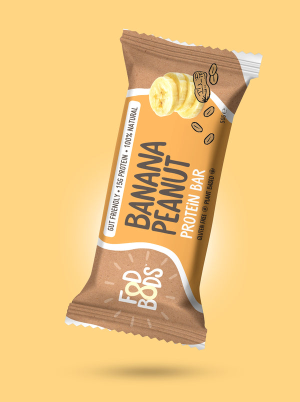 Banana Peanut Protein Bars x10