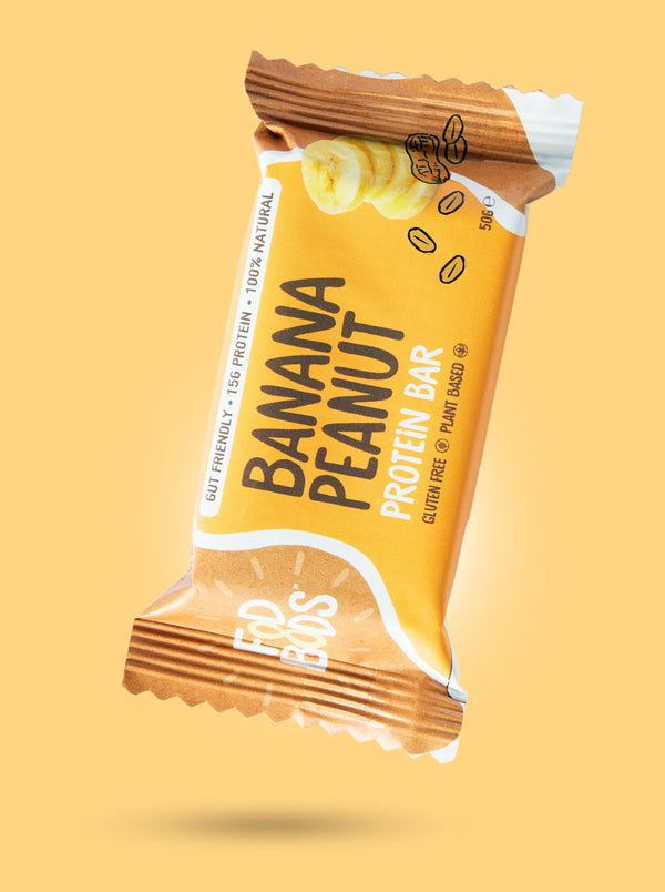 Banana Peanut Protein Bars x10