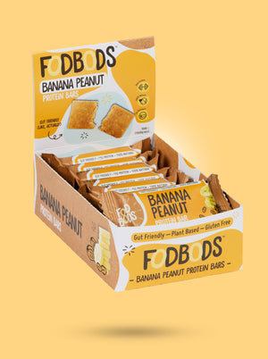 Banana Peanut Protein Bars x10