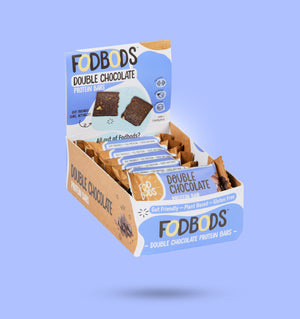 Fodbods Double Chocolate Protein Bars  x 10