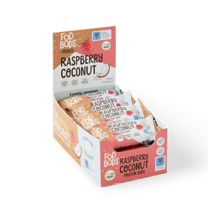 Raspberry Coconut Mini Protein Bars x12