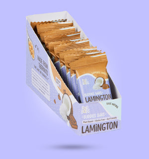 Lamington Prebiotic Buddies Bars X12