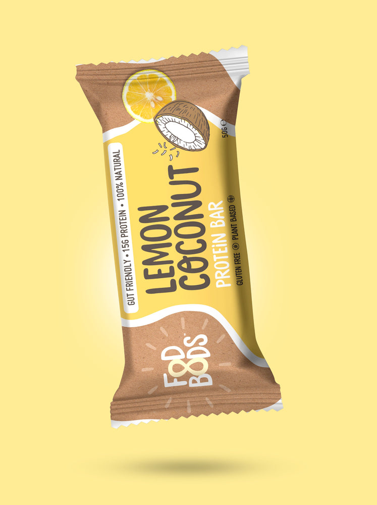 Lemon Coconut Protein Bars x10