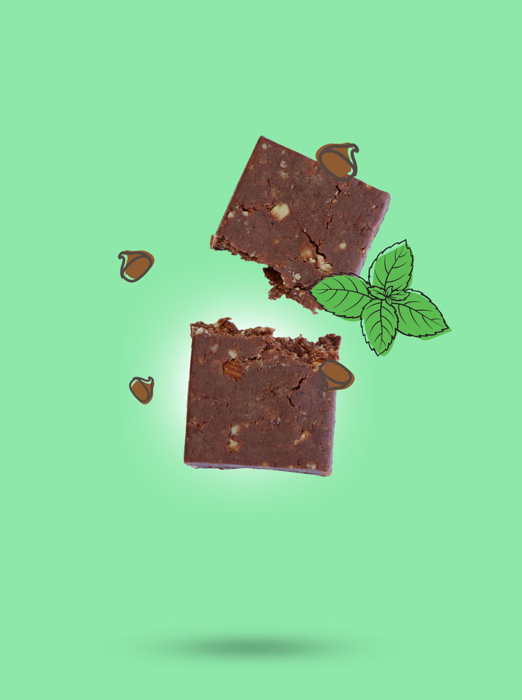 Mint Chocolate Mini Protein Bars x12