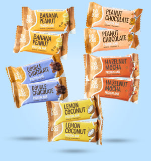 Fodbods Mixed 50g Protein Bar Pack - 2 of each protein bar