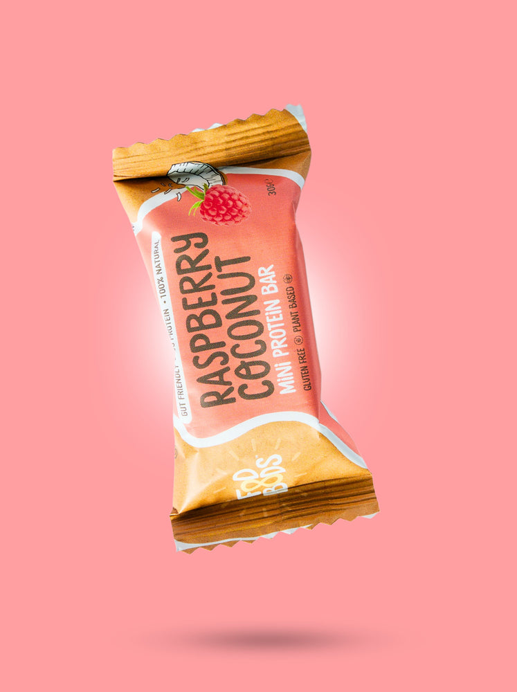 Raspberry Coconut Mini Protein Bars x12