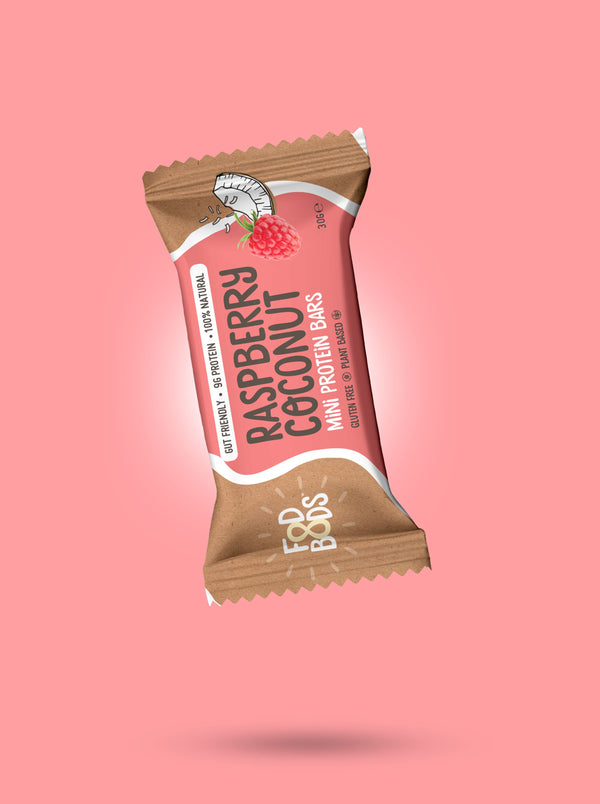 Raspberry Coconut Mini Protein Bars x12