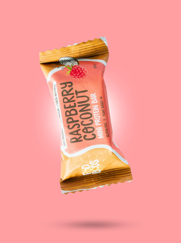 Raspberry Coconut Mini Protein Bars x12